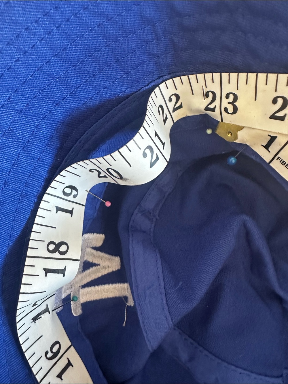 LA Blue Bucket Hat – Minimal Streetwear Aesthetic, 100% Cotton Sporty Casual - Picture 9 of 13